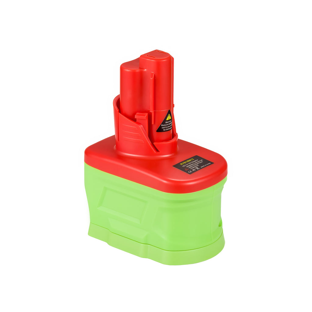 Adaptateur de batterie Ryobi 18V vers Milwaukee 12V