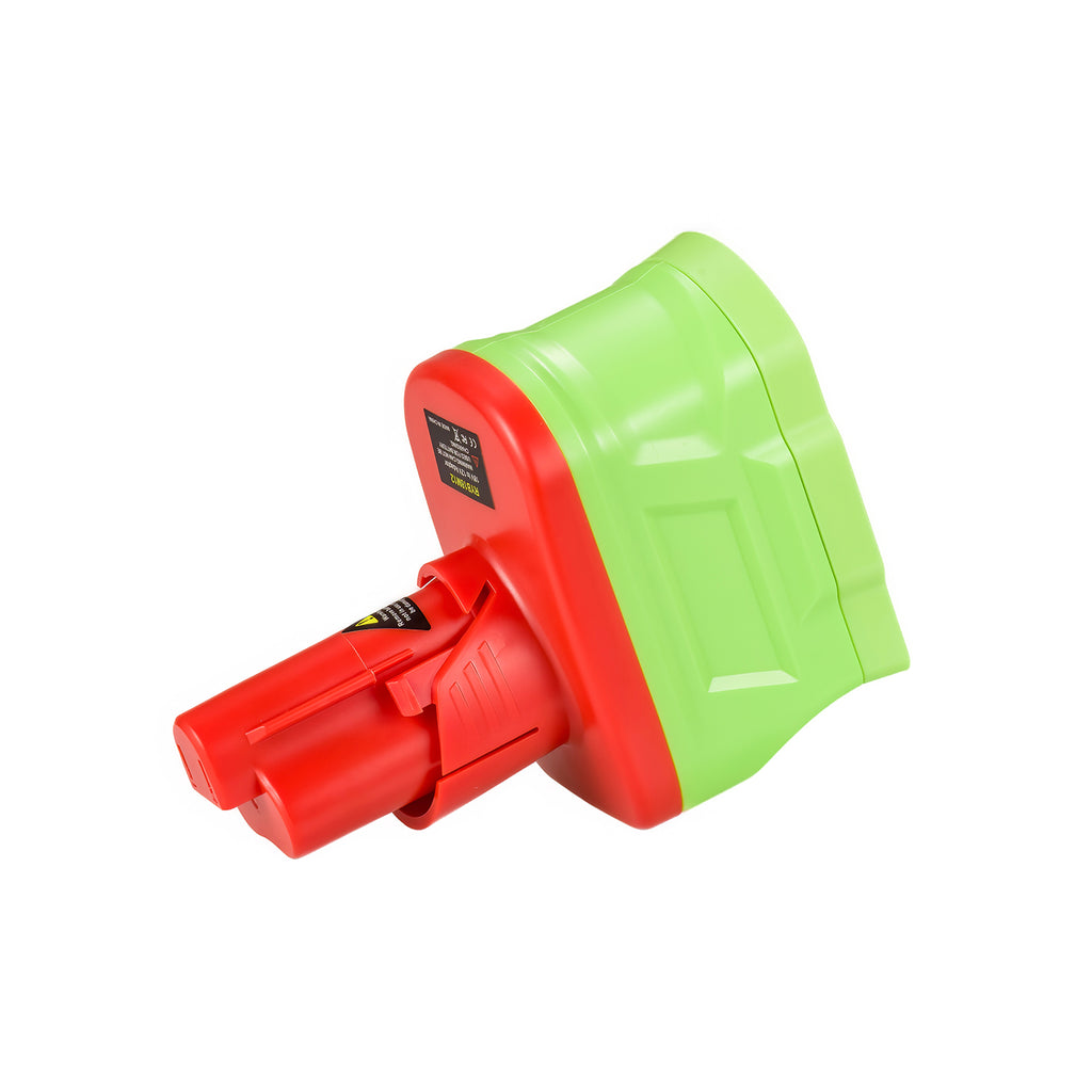 Adaptateur de batterie Ryobi 18V vers Milwaukee 12V
