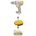 Stanley V20 vers DeWalt 20V MAX Adaptateur de batterie