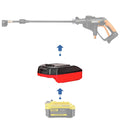 Adaptateur de batterie Stanley V20 vers WORX 20V PowerShare (Orange)