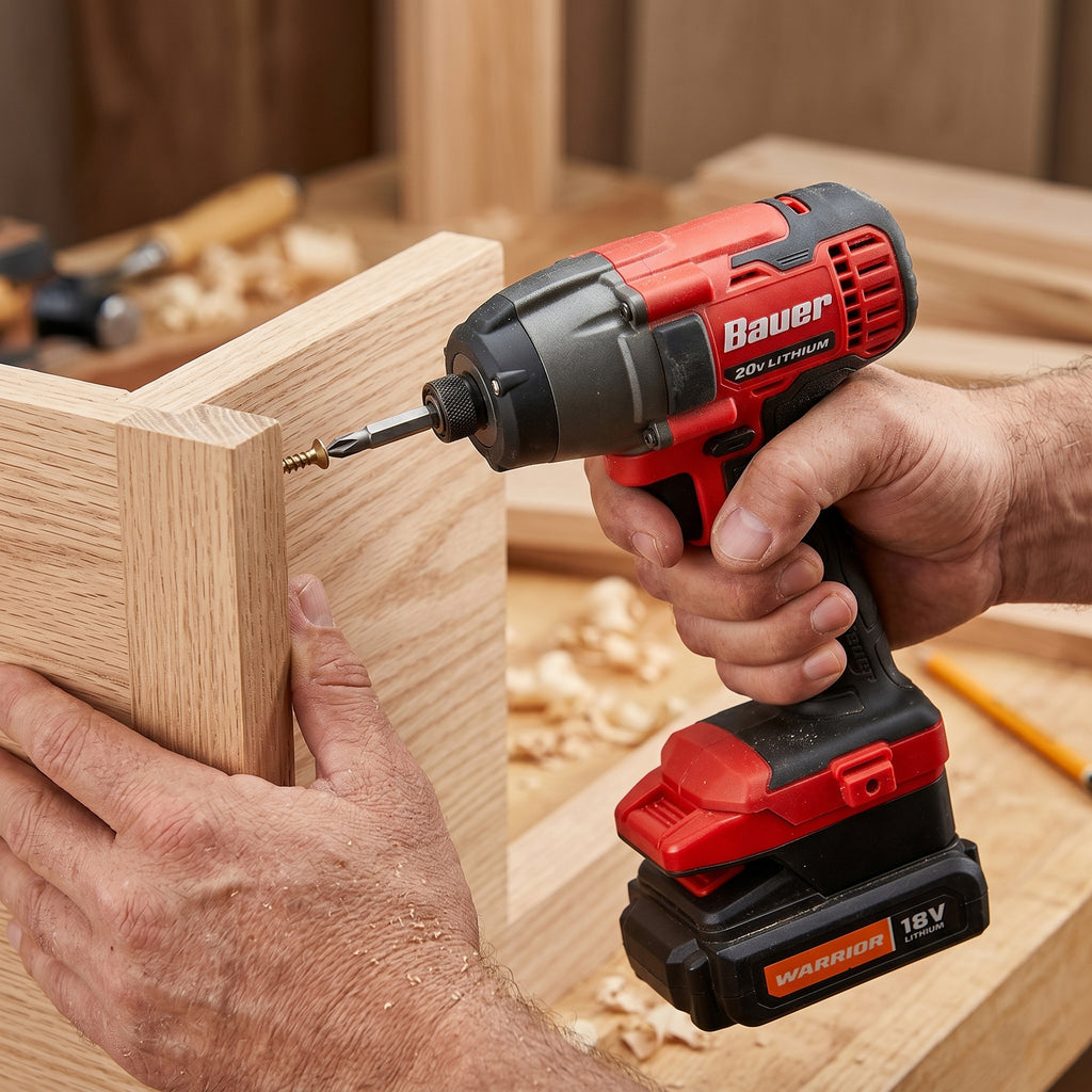 Warrior 18V auf Bauer 20V Akkuadapter