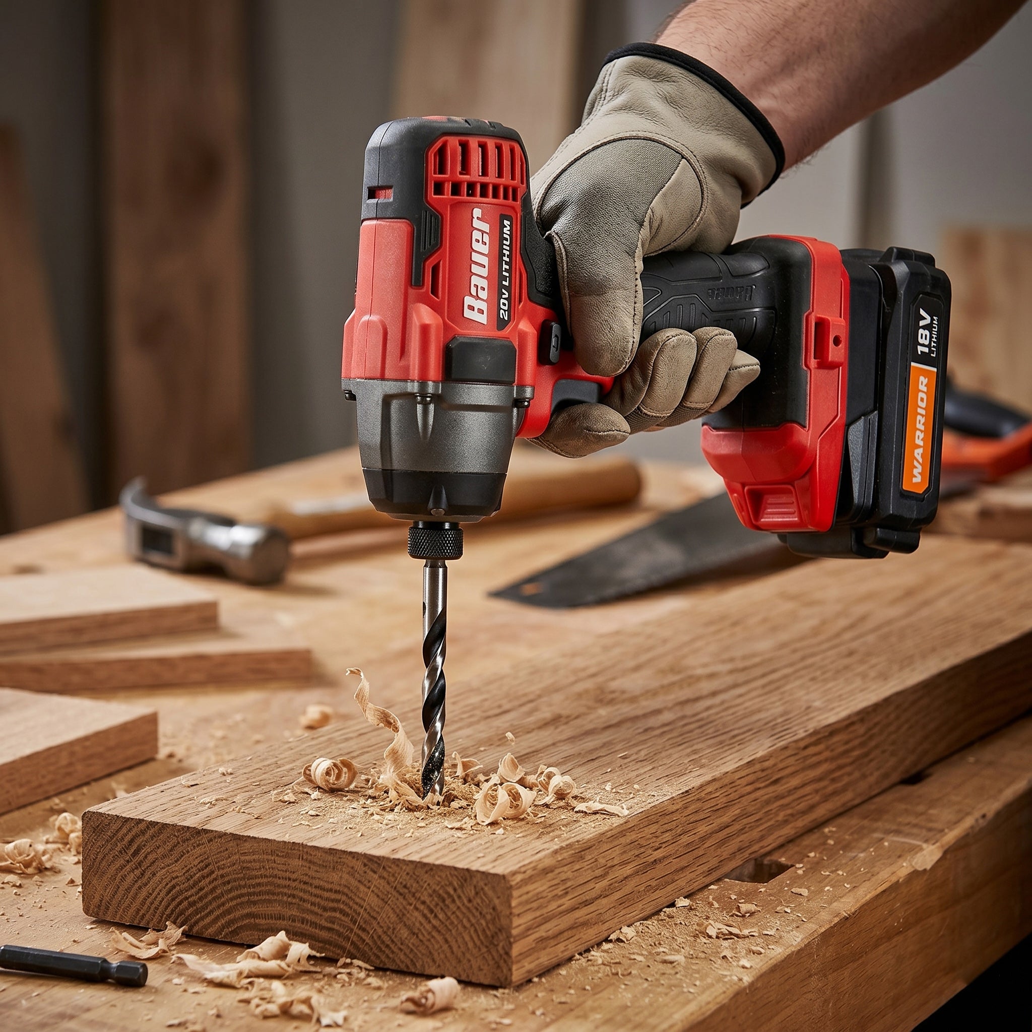 Warrior 18V auf Bauer 20V Akkuadapter