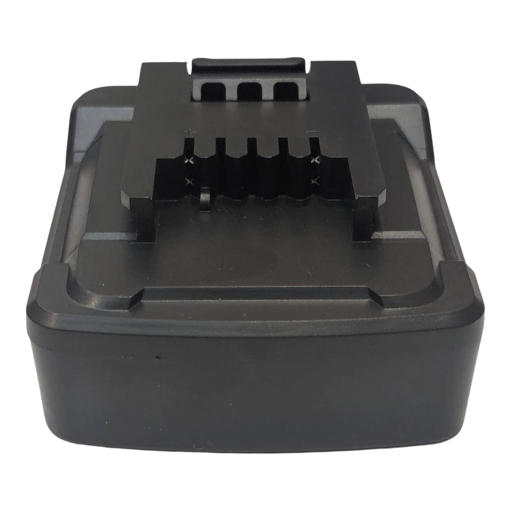Black and Decker 20V to Ozito 18V PXC battery adapter - angled view of the Ozito PXC tool-side connection