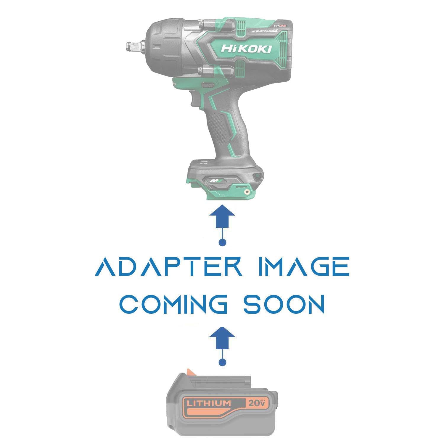 Black and Decker 20V auf Hikoki 18V Akkuadapter