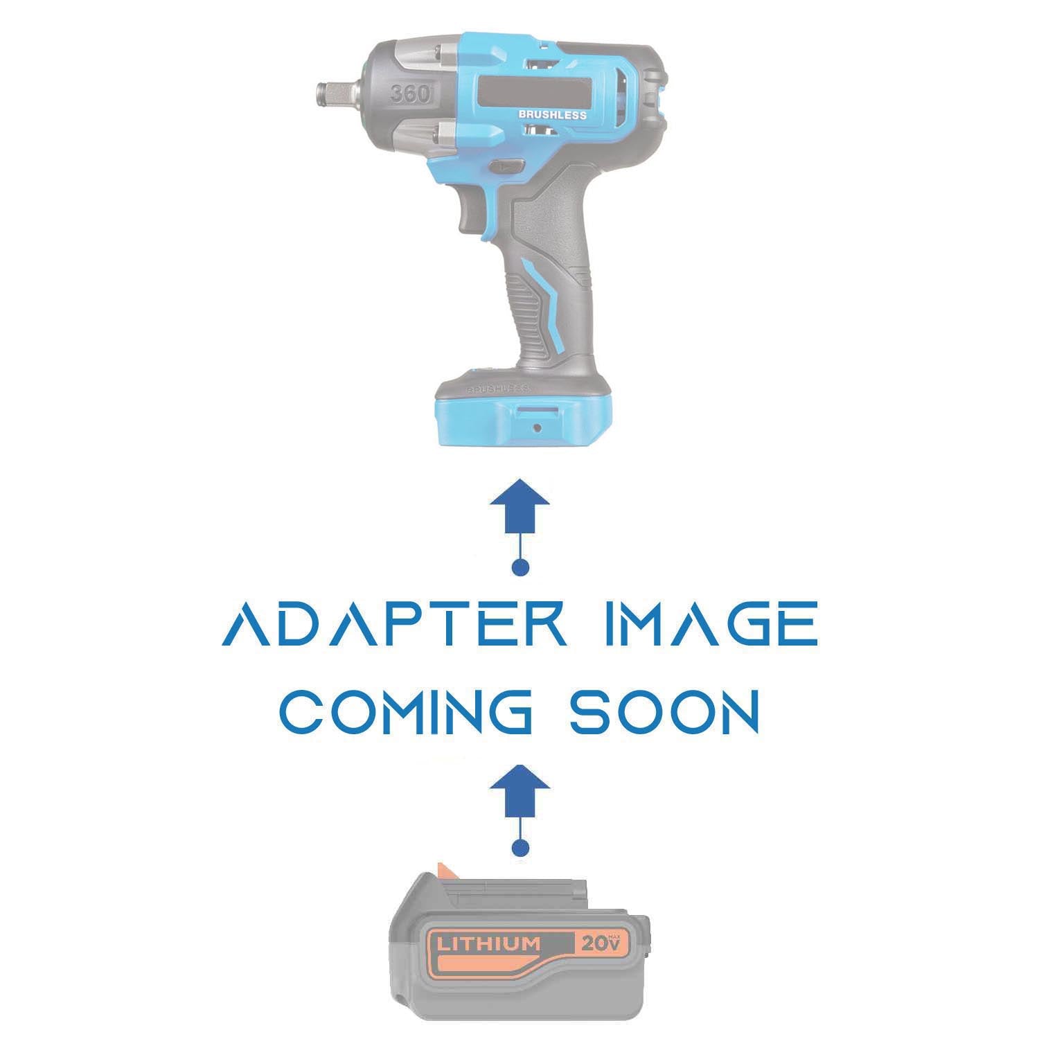 Black and Decker 20V vers Mastercraft 20V (PWRPOD / Bleu) Adaptateur de batterie
