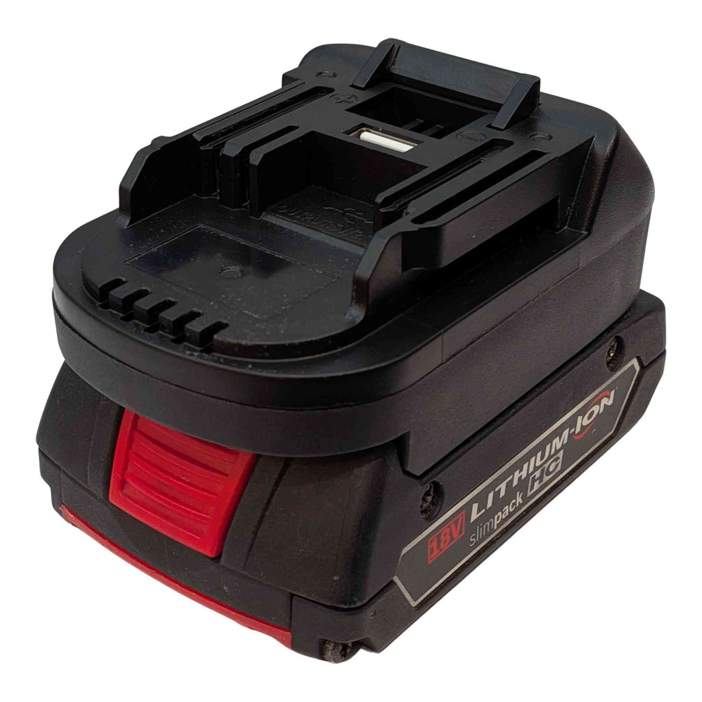 Bosch 18V GBA (Bleu) vers Makita 18V LXT Adaptateur de batterie