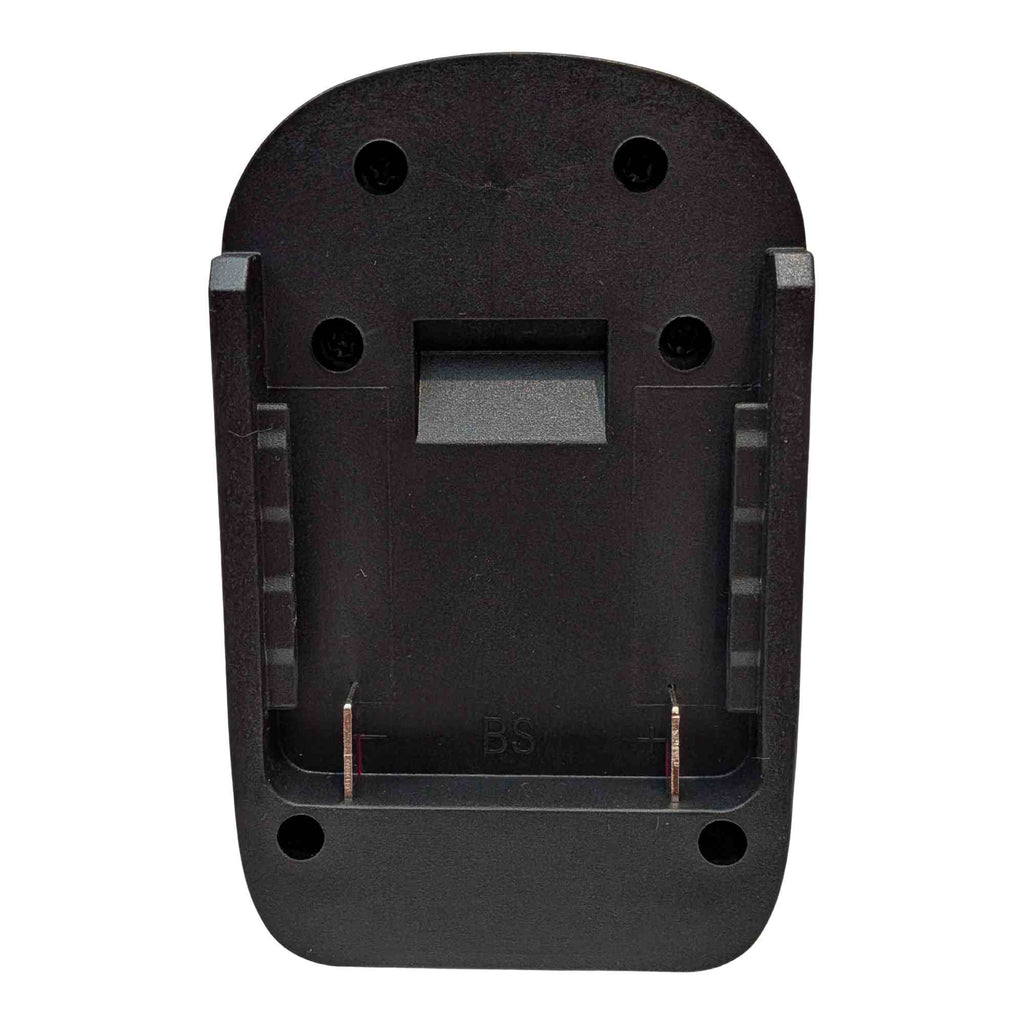 Bosch 18V GBA (Blue) to Milwaukee M12 battery adapter - battery-side connection in plan view