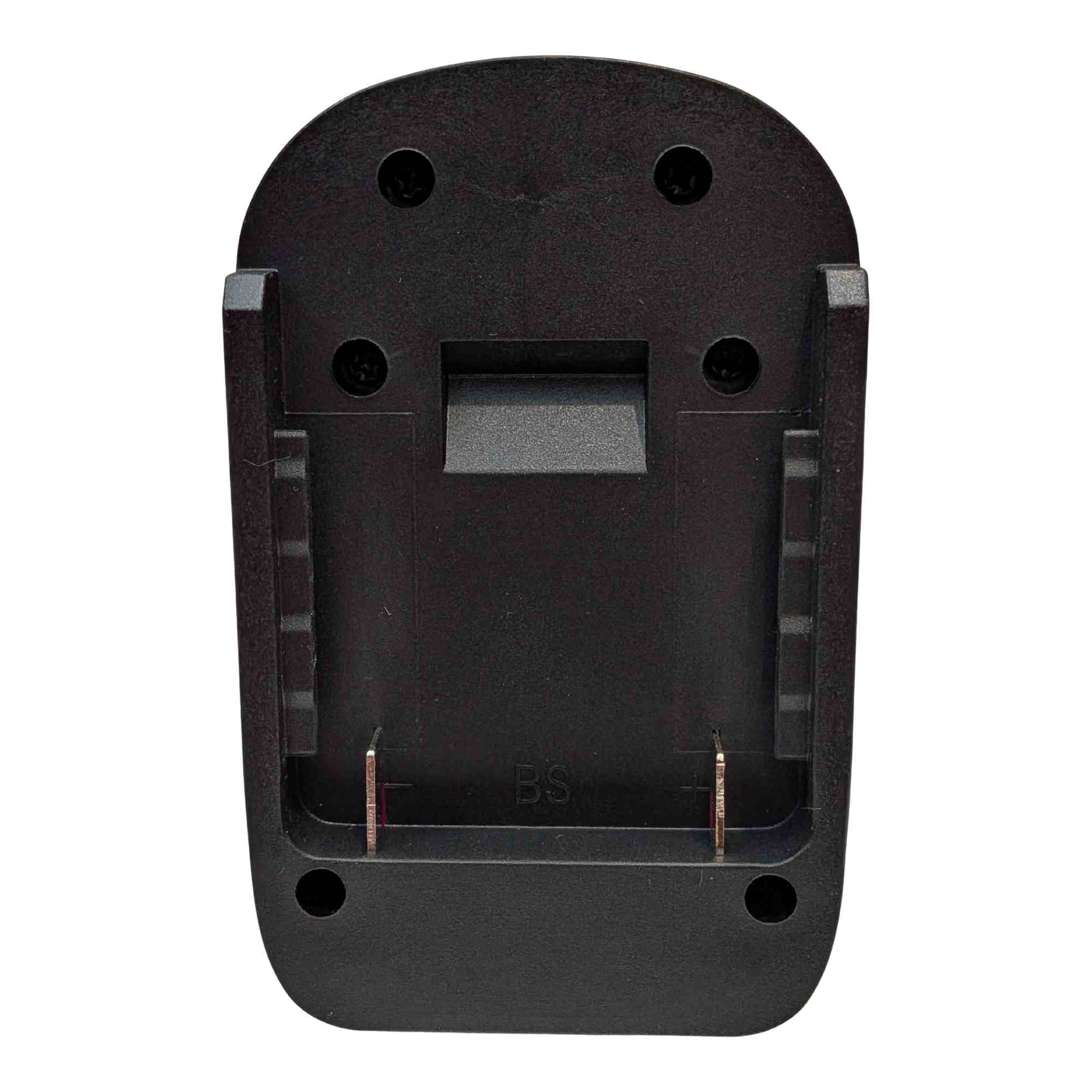 Bosch 18V GBA (Blue) to Milwaukee M12 battery adapter - battery-side connection in plan view
