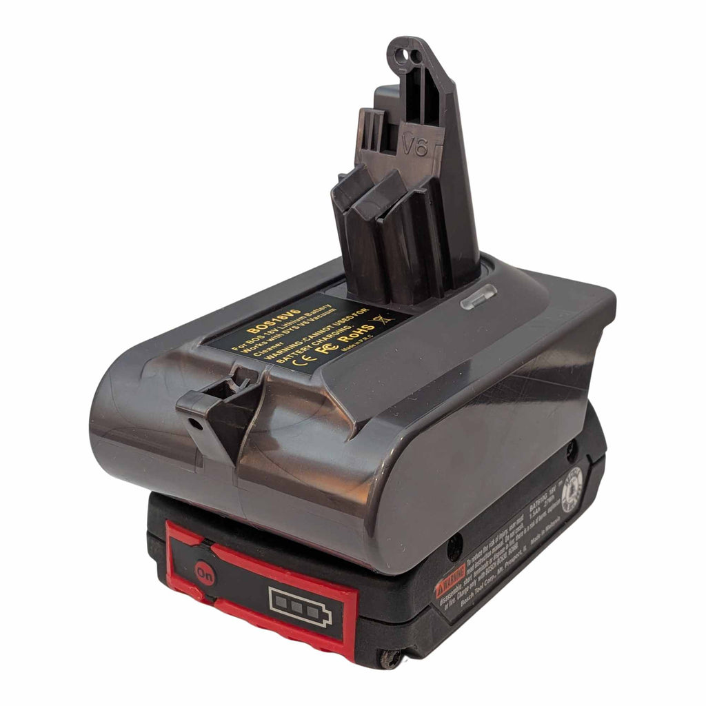 Bosch 18V GBA (Bleu) vers Dyson V6 Adaptateur de batterie
