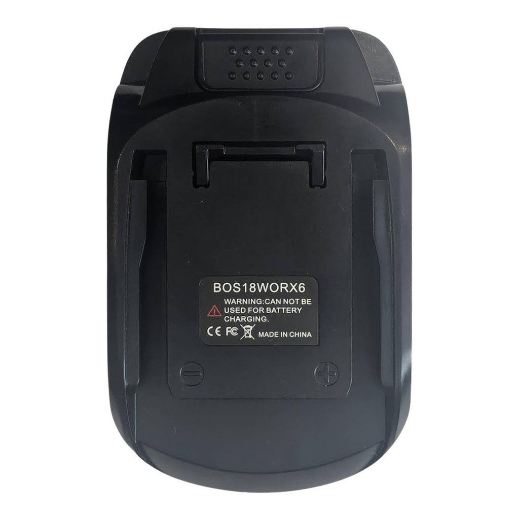 Bosch 18V GBA (Bleu) vers WORX 20V PowerShare (Orange) Adaptateur de batterie