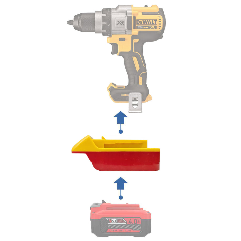 Craftsman 20V auf DeWalt 20V MAX Akkuadapter