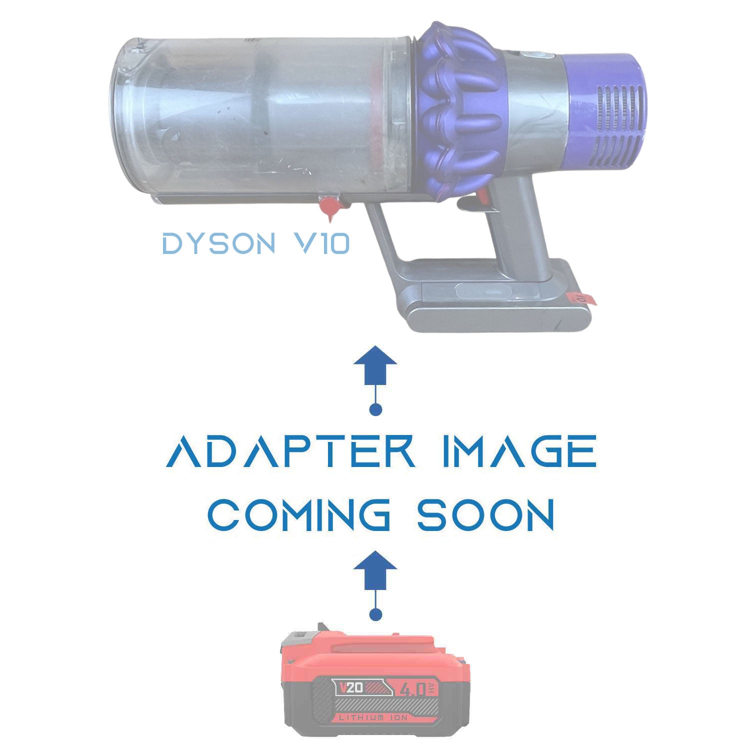 Craftsman 20V vers Dyson V10 Adaptateur de batterie