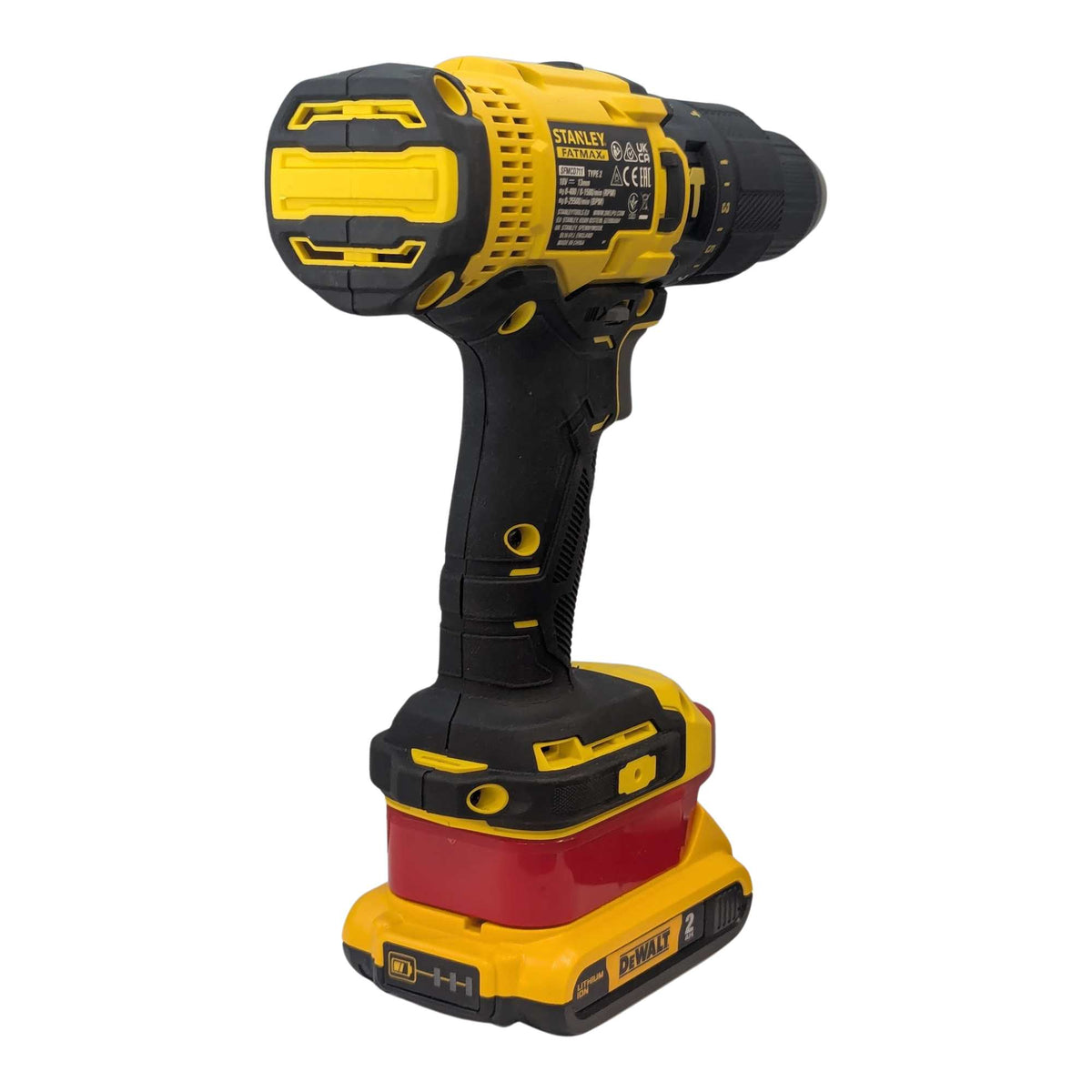DeWalt 20V MAX auf Stanley FATMAX V20 Akkuadapter