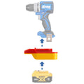 DeWalt 20V MAX auf Kreg 20V Blue Ion Akkuadapter
