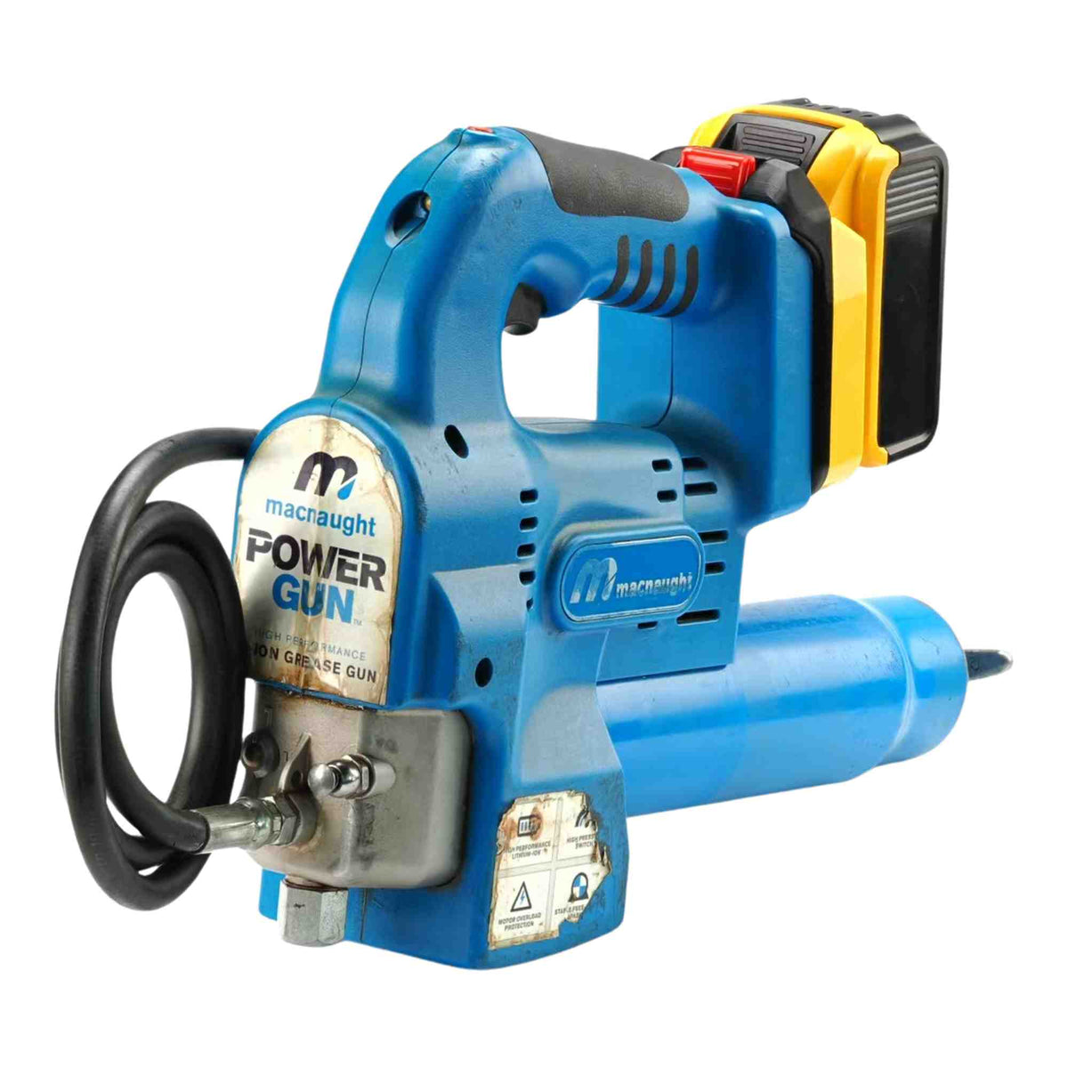 DeWalt 20V auf MacNaught 18V Akkuadapter (Pumpe, Fettpresse)