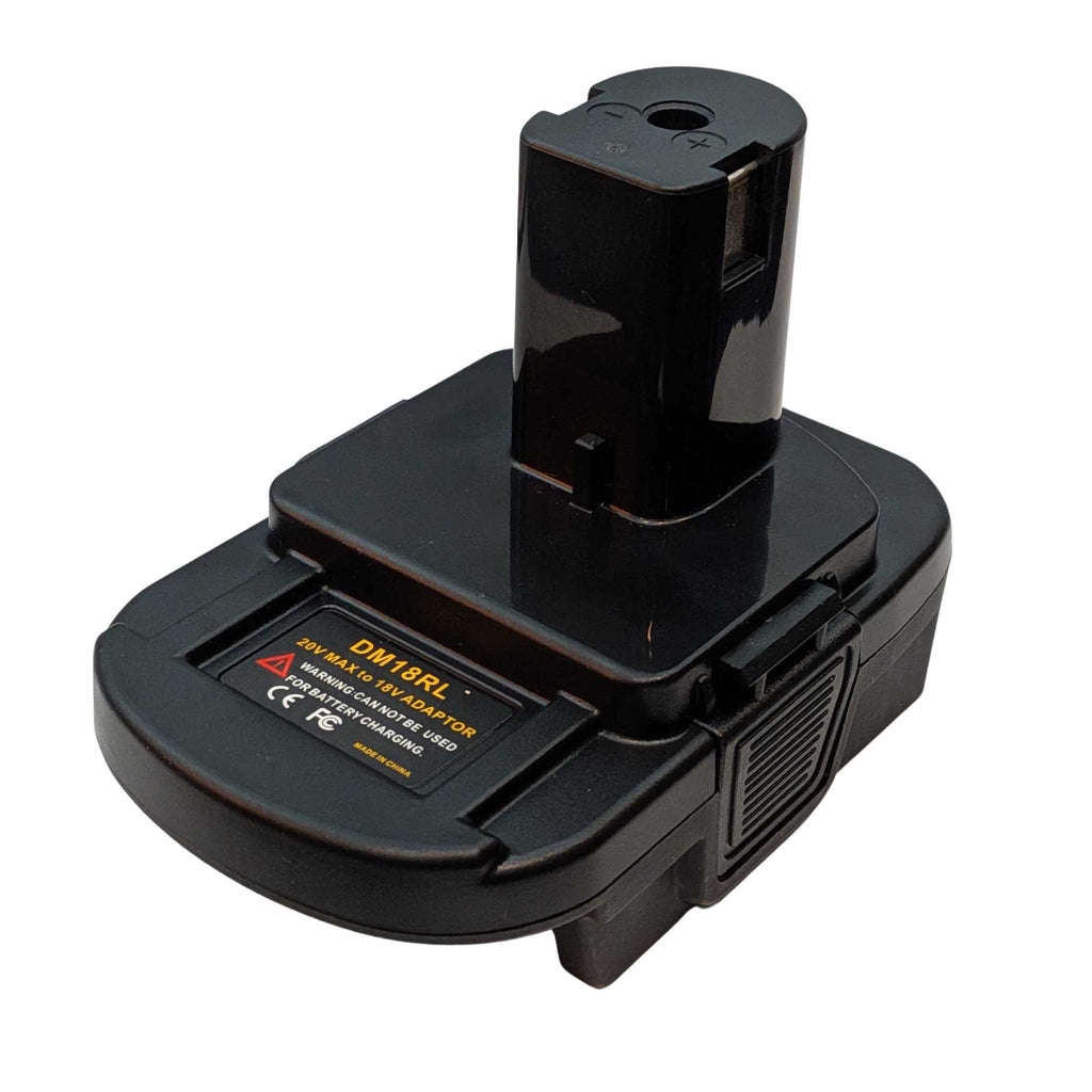 DeWalt 20V MAX vers Ryobi 18V ONE+ Adaptateur de batterie