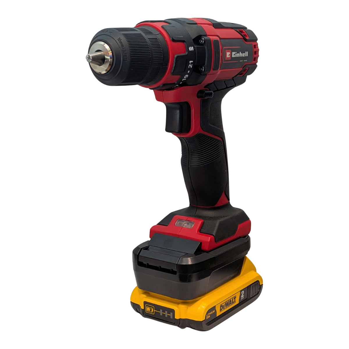 DeWalt 20V MAX auf Einhell 18V PXC Akkuadapter