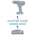 Einhell 18V PXC to Bosch 18V GBA (Blue) battery adapter - placeholder reading adapter image coming soon