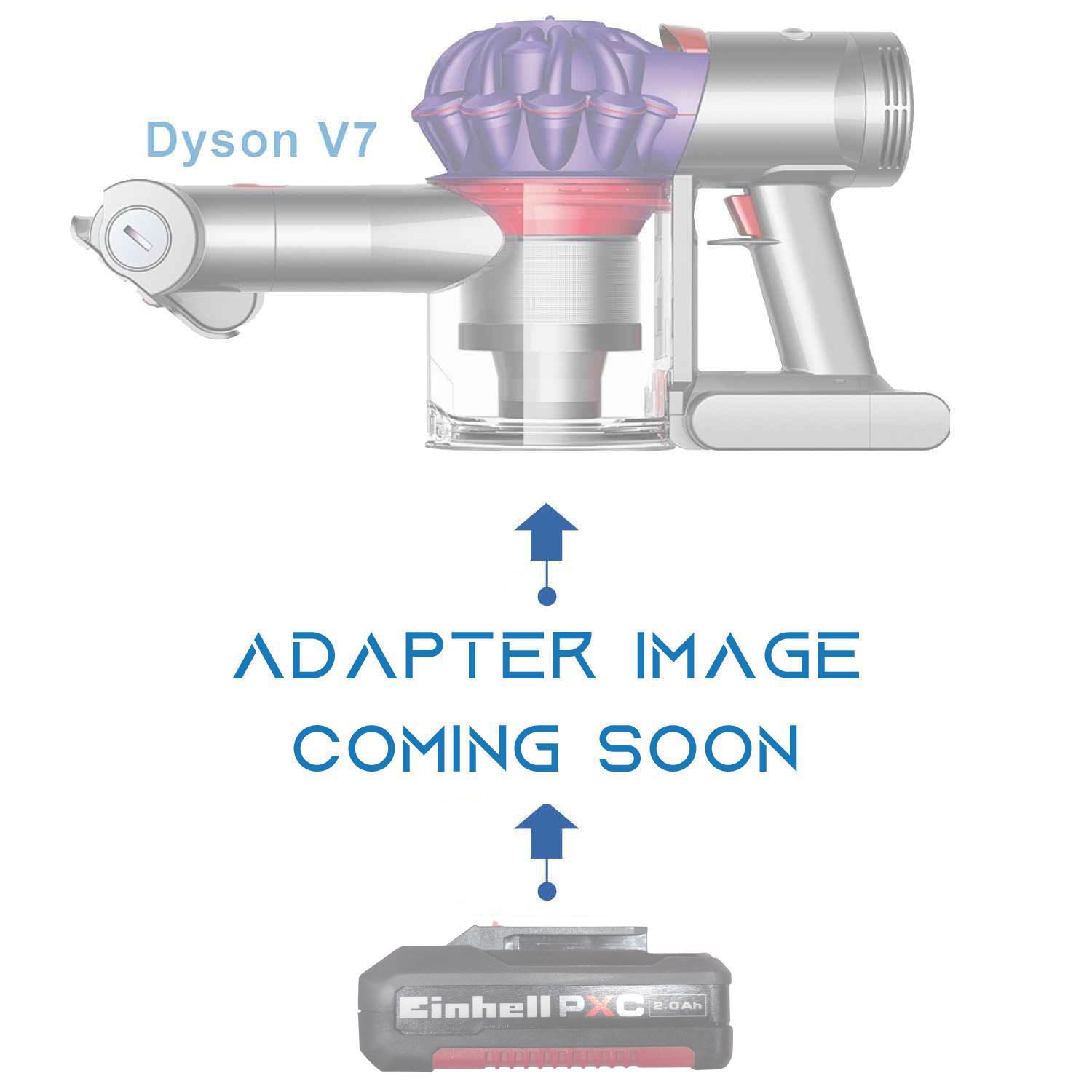 Einhell 18V PXC auf Dyson V7 Akkuadapter