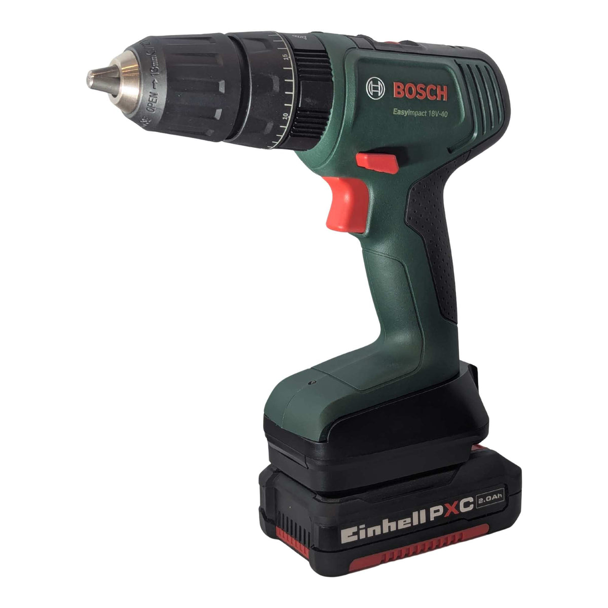 Einhell 18V PXC auf Bosch 18V PBA (Grün) Akkuadapter