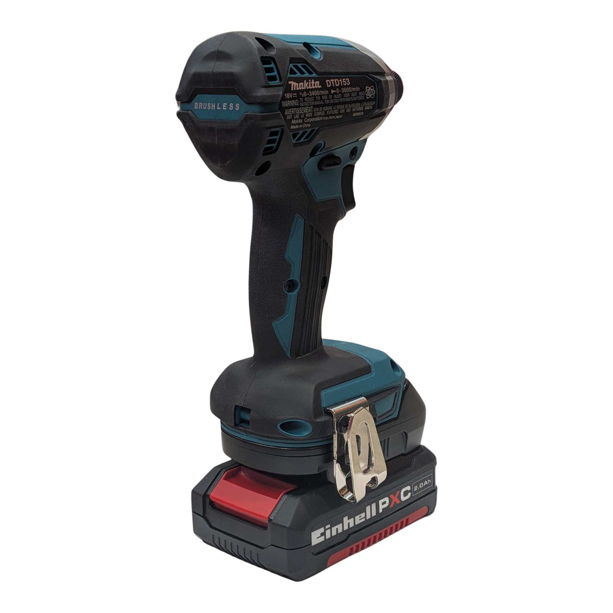 Einhell 18V PXC auf Makita 18V LXT Akkuadapter