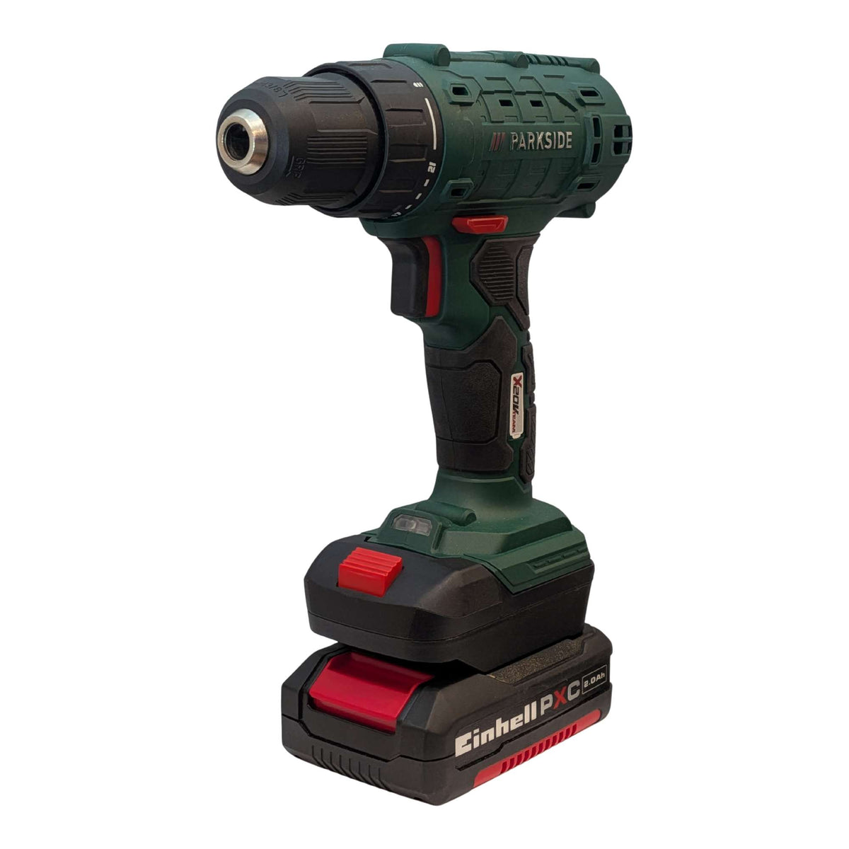 Einhell 18V PXC auf Parkside X20V Akkuadapter