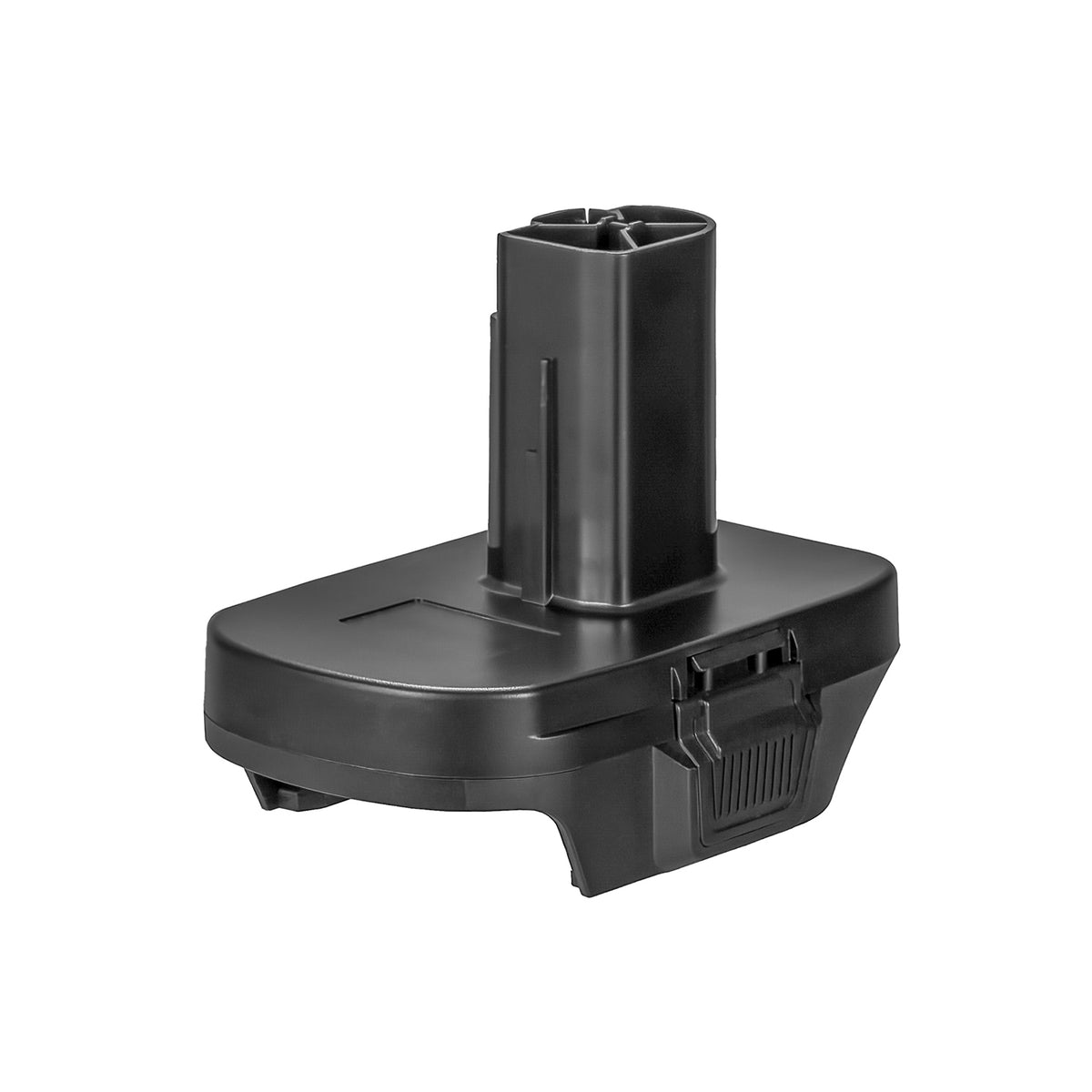 Makita 18V LXT to Craftsman 19.2V C3 Ni-Cd battery adapter - Craftsman tool-side post above the base, side release latch
