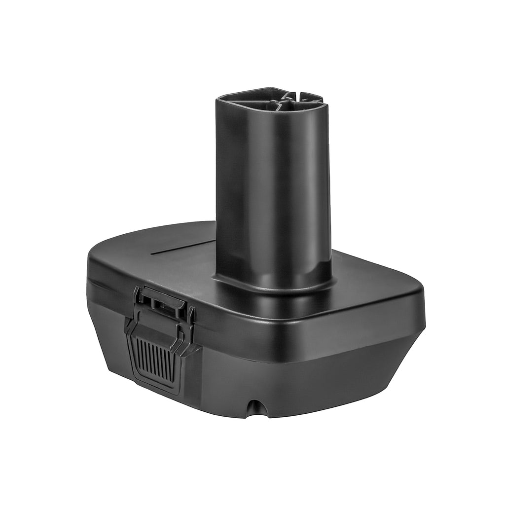 Makita 18V LXT to Craftsman 19.2V C3 Ni-Cd battery adapter - Craftsman tool-side post above the base, side release latch
