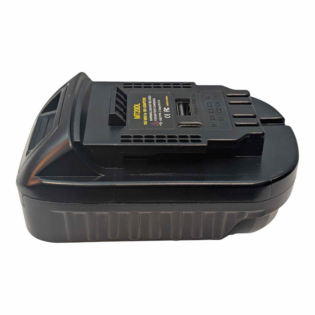 Makita 18V vers DeWalt 20V (Lithium) Adaptateur de batterie