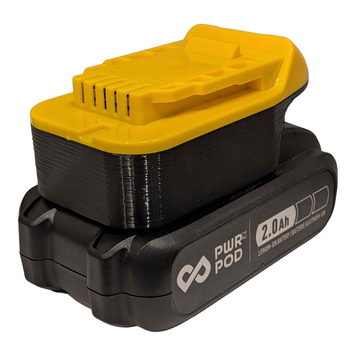 Mastercraft 20V (PWRPOD / Bleu) vers DeWalt 20V MAX Adaptateur de batterie
