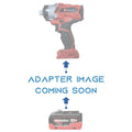 Metabo CAS 18V to Einhell 18V PXC battery adapter - placeholder reading adapter image coming soon