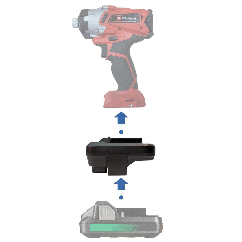 Metabo HPT 18V auf Einhell 18V PXC Akkuadapter