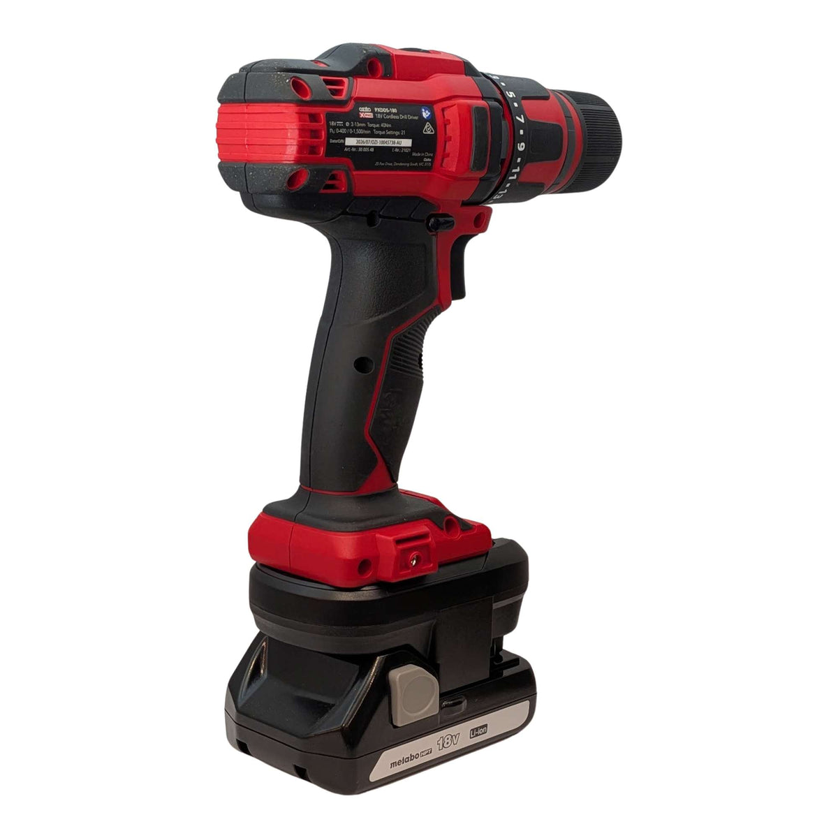Metabo HPT 18V auf Ozito 18V PXC Akkuadapter