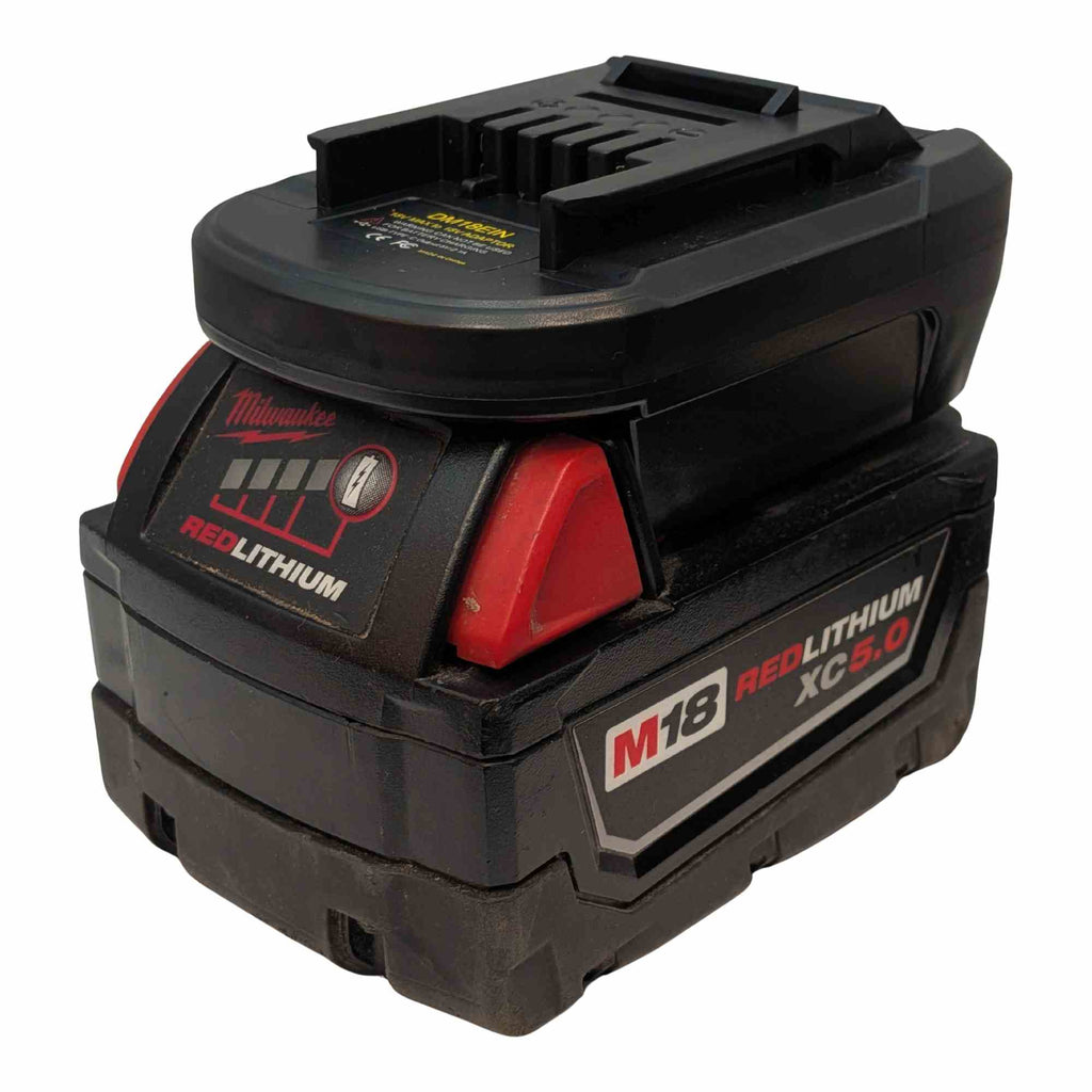 Milwaukee M18 auf Einhell 18V PXC Akkuadapter