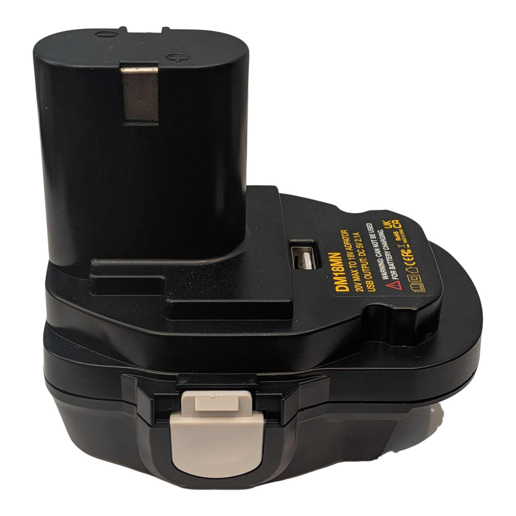 Milwaukee M18 vers Makita 18V Ni-Cd/Ni-MH Adaptateur de batterie