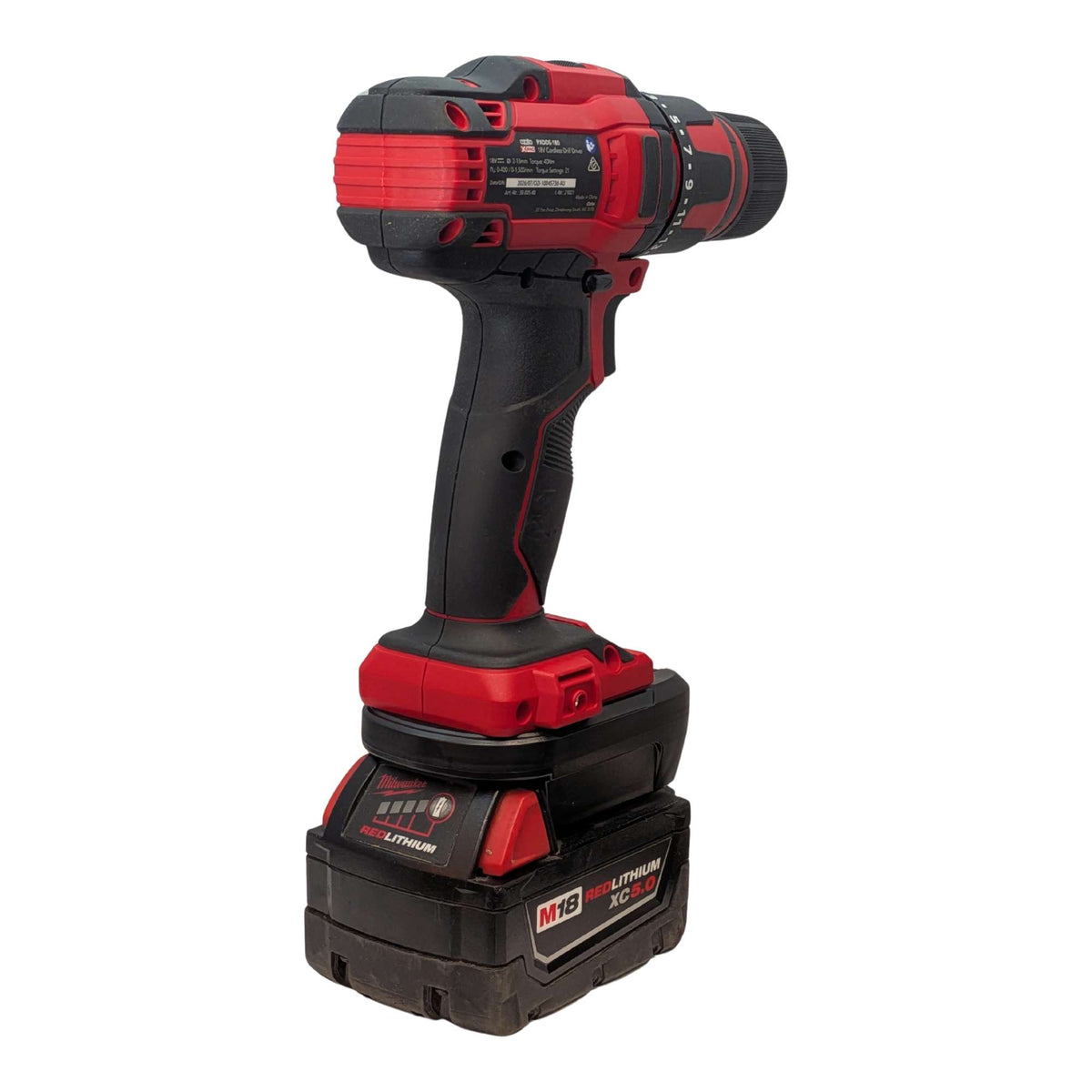 Milwaukee M18 auf Ozito 18V PXC Akkuadapter