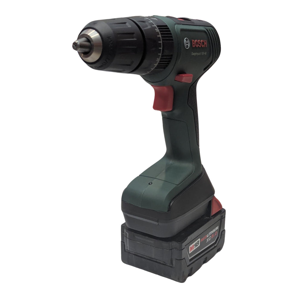 Milwaukee M18 auf Bosch 18V PBA (Grün) Akkuadapter