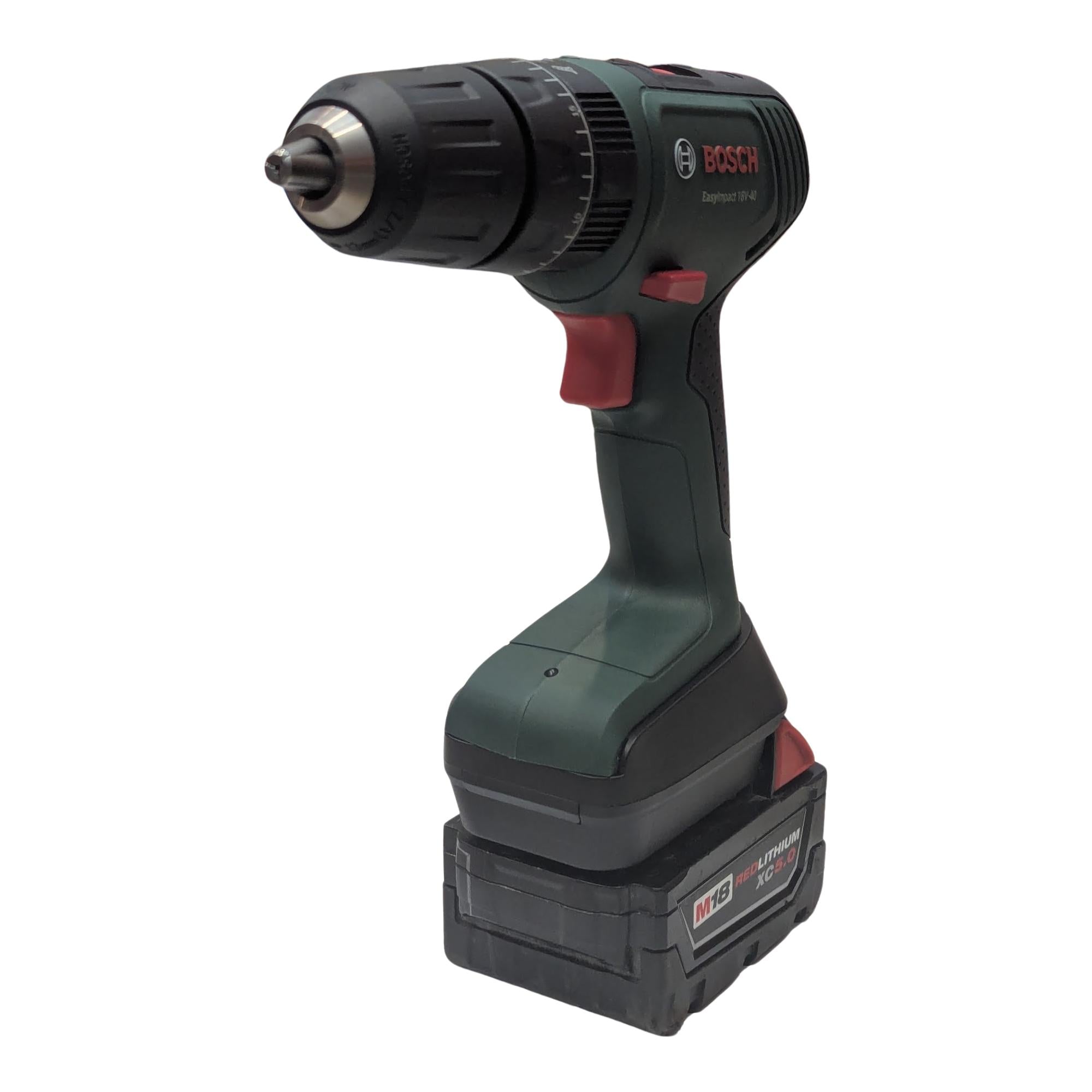 Milwaukee M18 auf Bosch 18V PBA (Grün) Akkuadapter
