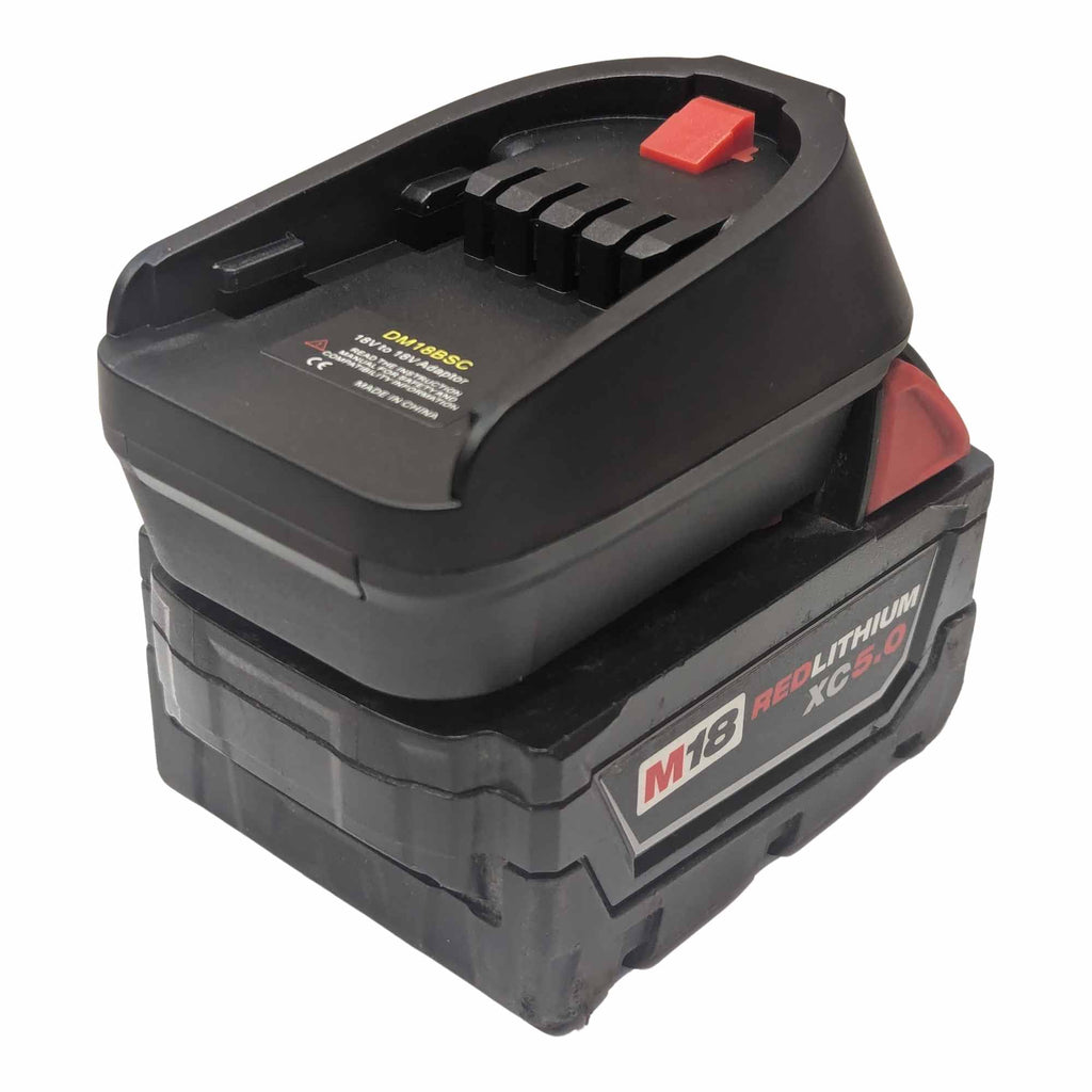 Milwaukee M18 auf Bosch 18V PBA (Grün) Akkuadapter