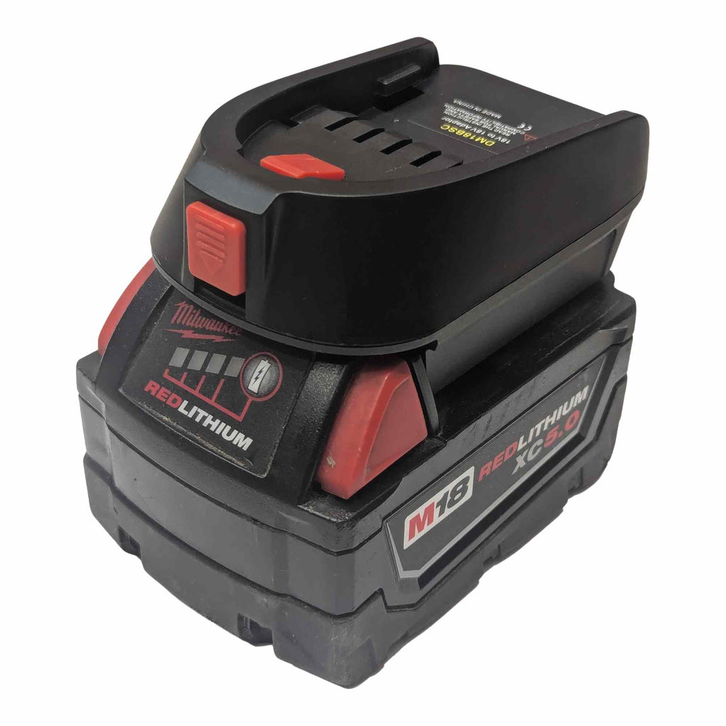 Milwaukee M18 auf Bosch 18V PBA (Grün) Akkuadapter