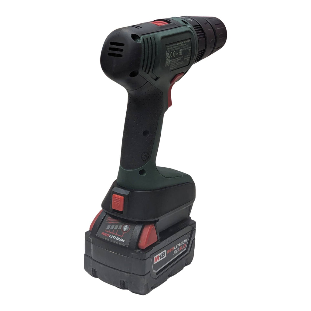 Milwaukee M18 auf Bosch 18V PBA (Grün) Akkuadapter