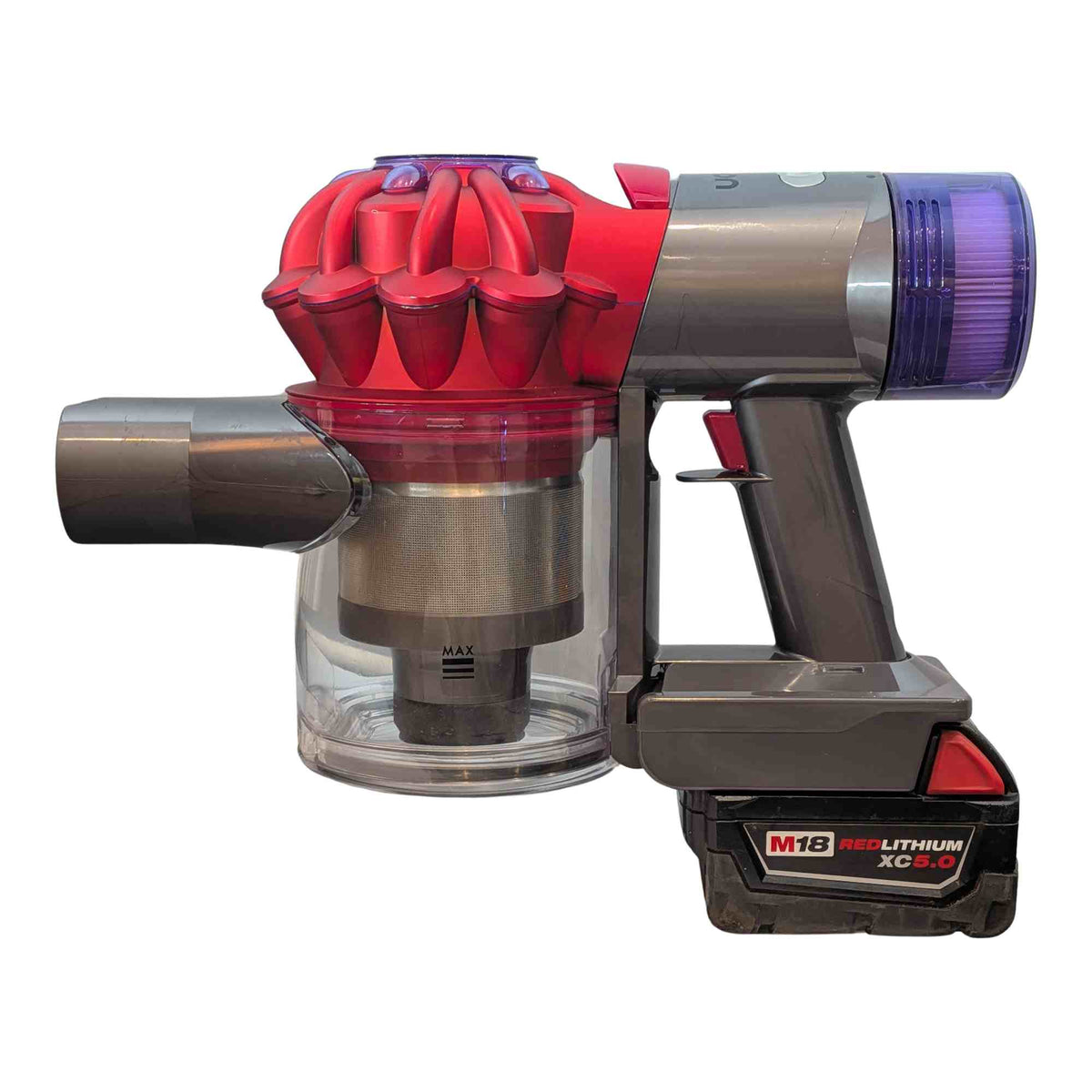 Milwaukee M18 vers Dyson V7 Adaptateur de batterie