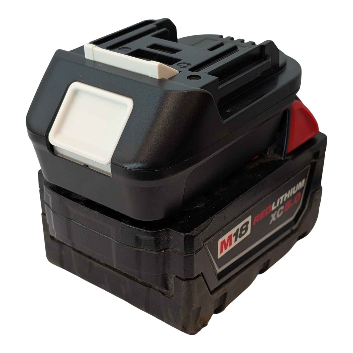 Milwaukee M18 vers RIDGID 18V ROUGE Adaptateur de batterie
