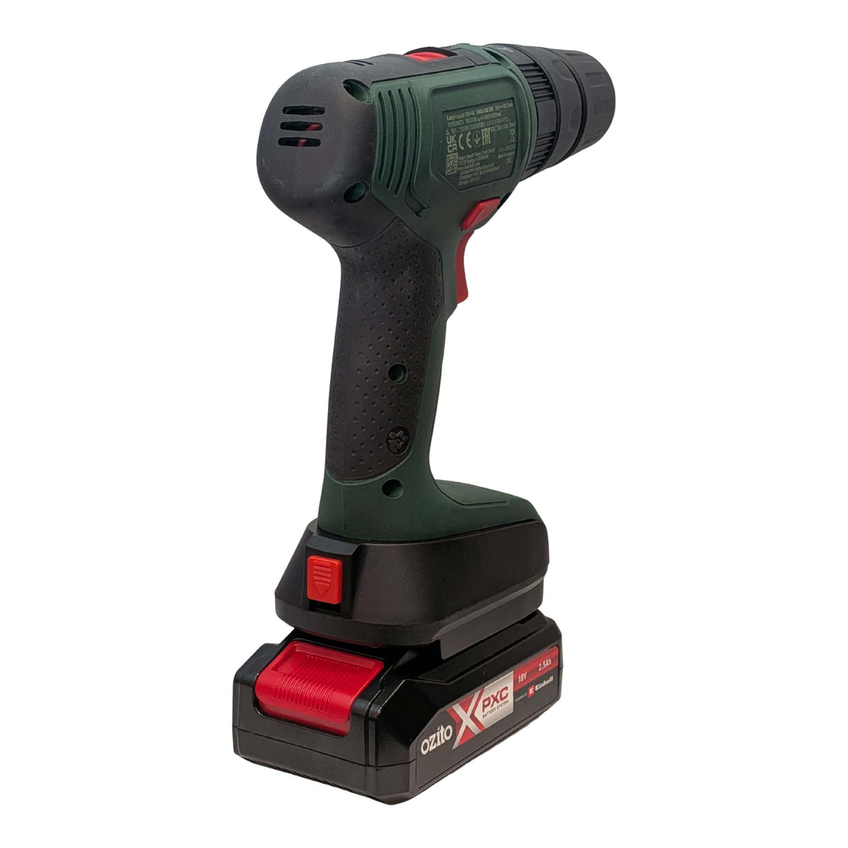 Ozito 18V PXC vers Bosch 18V PBA (Vert) Adaptateur de batterie