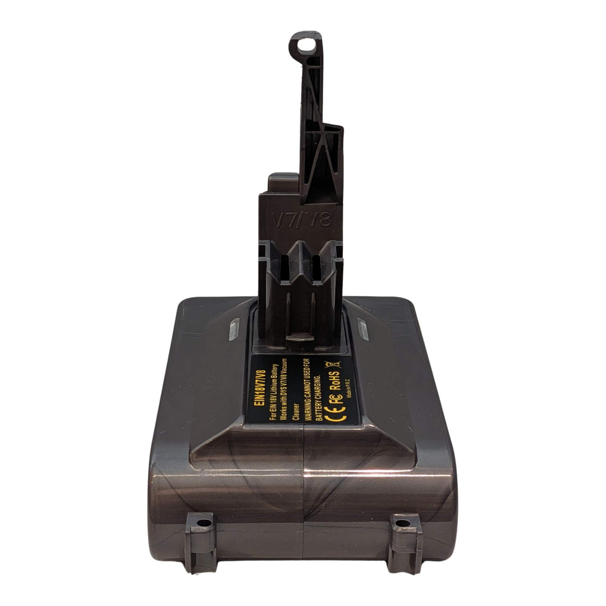 Adaptateur de batterie Einhell 18V PXC vers Dyson V7 : Connecteur Dyson, arrière
