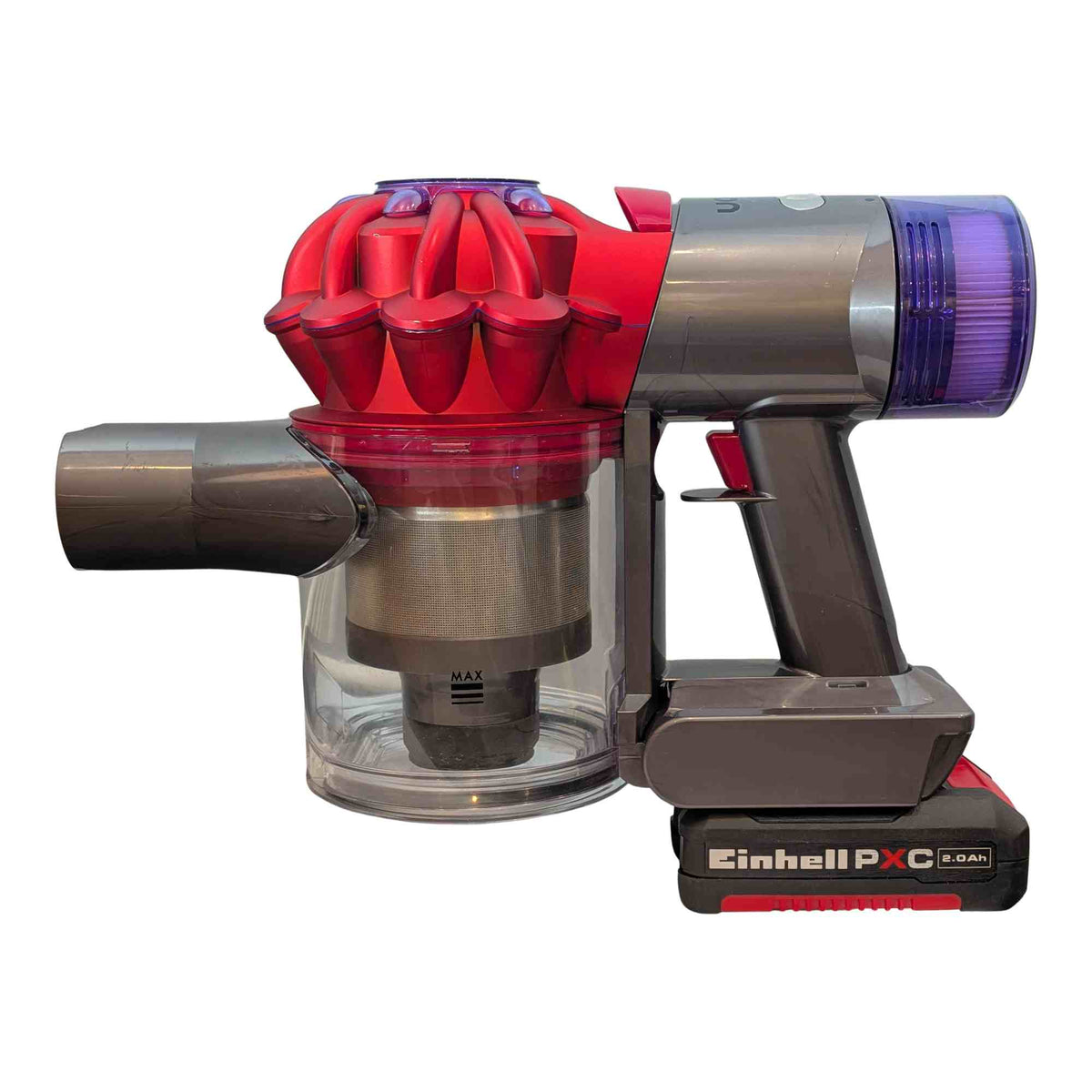 Einhell 18V PXC auf Dyson V8 Akkuadapter
