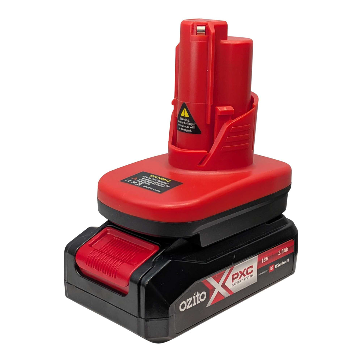 Ozito 18V PXC vers Milwaukee M12 Adaptateur de batterie
