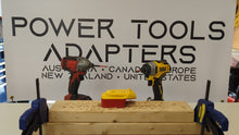 Charger et lire la vidéo dans la visionneuse de la Galerie, Adaptateur de batterie Milwaukee 18V vers DeWalt 20V
