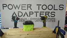 Laden und Abspielen von Videos im Galerie-Viewer, Ryobi 18V auf Makita 18V Batterieadapter
