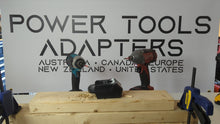 Laden und Abspielen von Videos im Galerie-Viewer, Milwaukee 18V auf Makita 18V Batterieadapter
